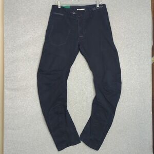 Vintage G-Star Raw Jeans Men Omega Laundry Arc Loose Tapered Blue Tactical 34x36